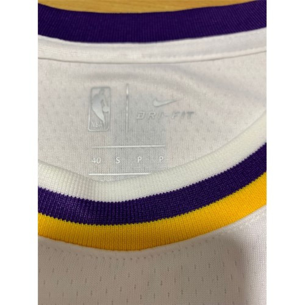 Men's Los Angeles Lakers Anthony Davis #3 White Swingman Jersey - Association Edition-Pro Kit Vault | Brand New 26/27 Sports Jerseys